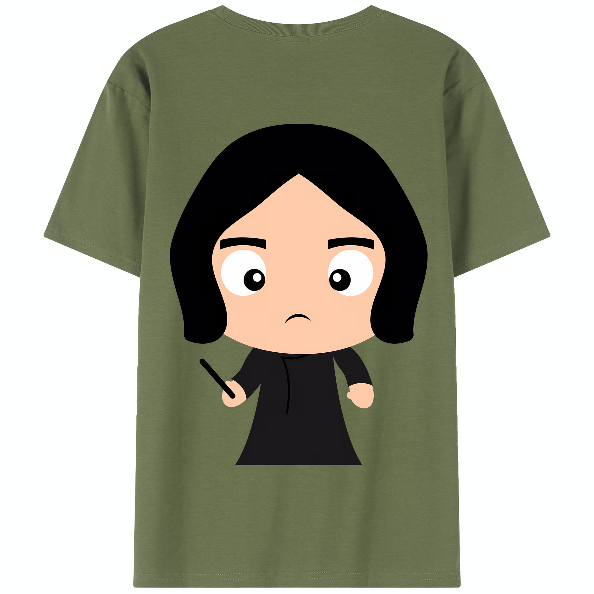（画像用） Harry Potter ハリー・ポッターシリーズ 綿100％半袖Tシャツ（背面プリント）